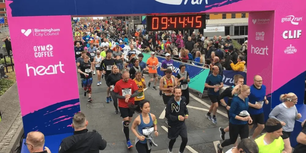 Birmingham has one of the best half marathons in the UK