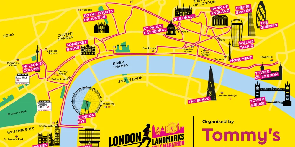 London Landmarks Half Marathon is one of the best half marathons in the UK