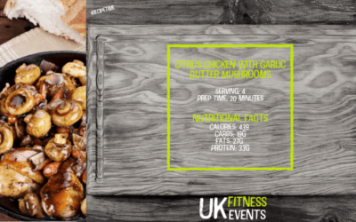 Citrus Chicken with Garlic Butter Mushrooms